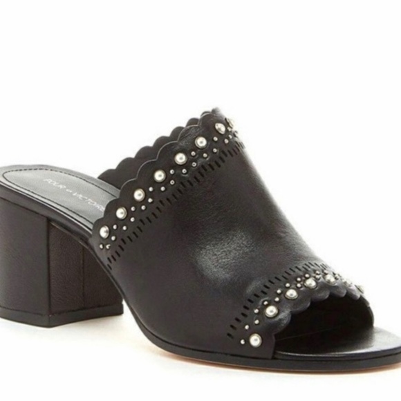 Pour La Victoire Amela Mule Heels Size 6 - Picture 1 of 10